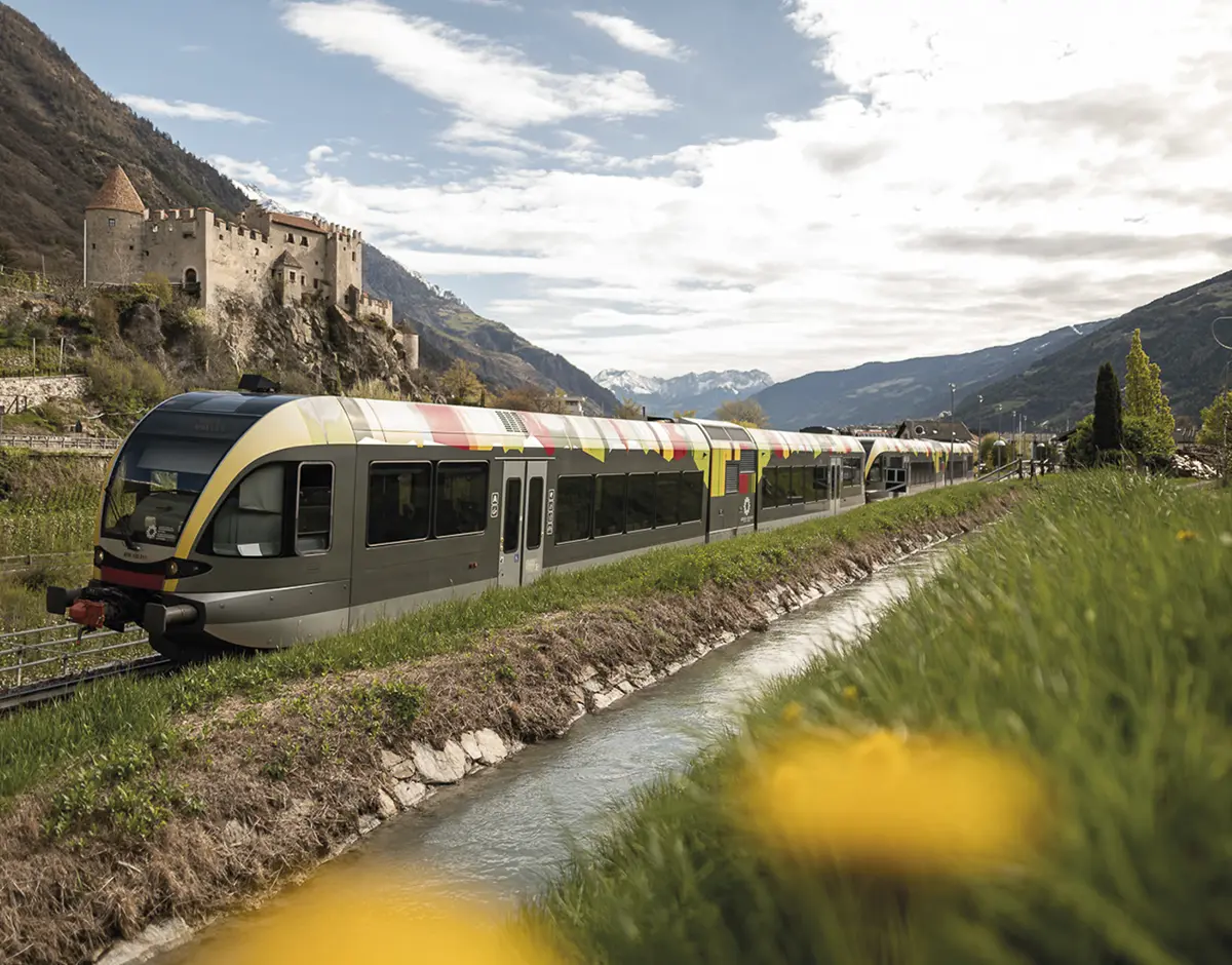 Viaggio gratuito in treno in tutto l'Alto Adige
