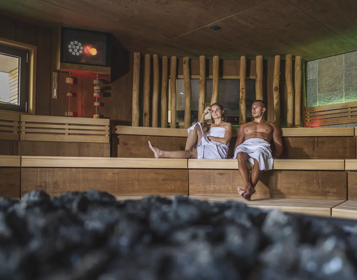 Visite gratuite alla sauna dell'Aquaforum Laces